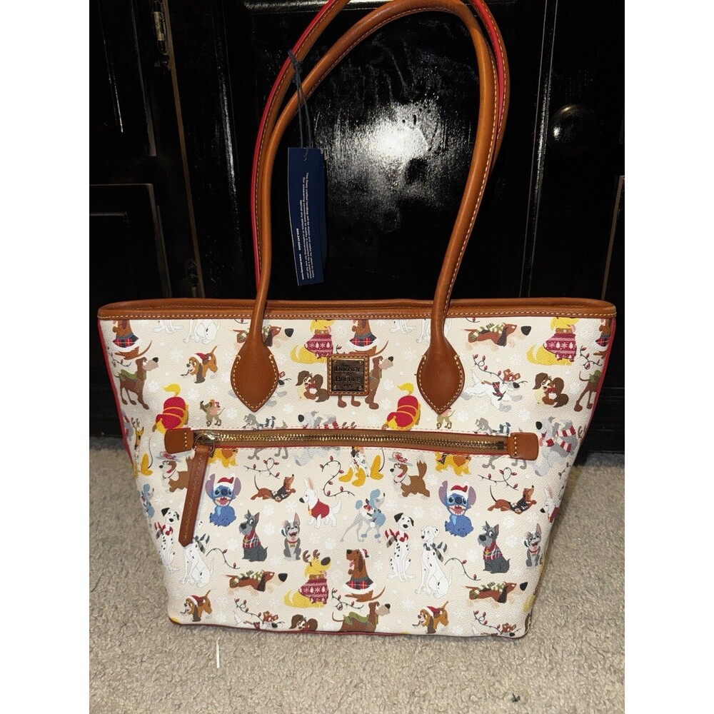 NWT 2021 Dooney & Bourke Disney Santa Tails Holiday Tote/Purse